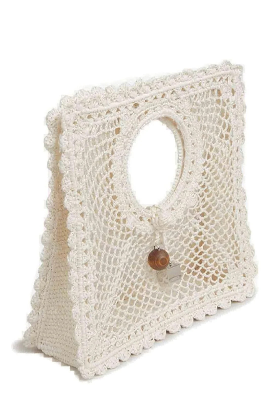 Jacquemus The Spiaggia Small Square Bag | Cettire Global