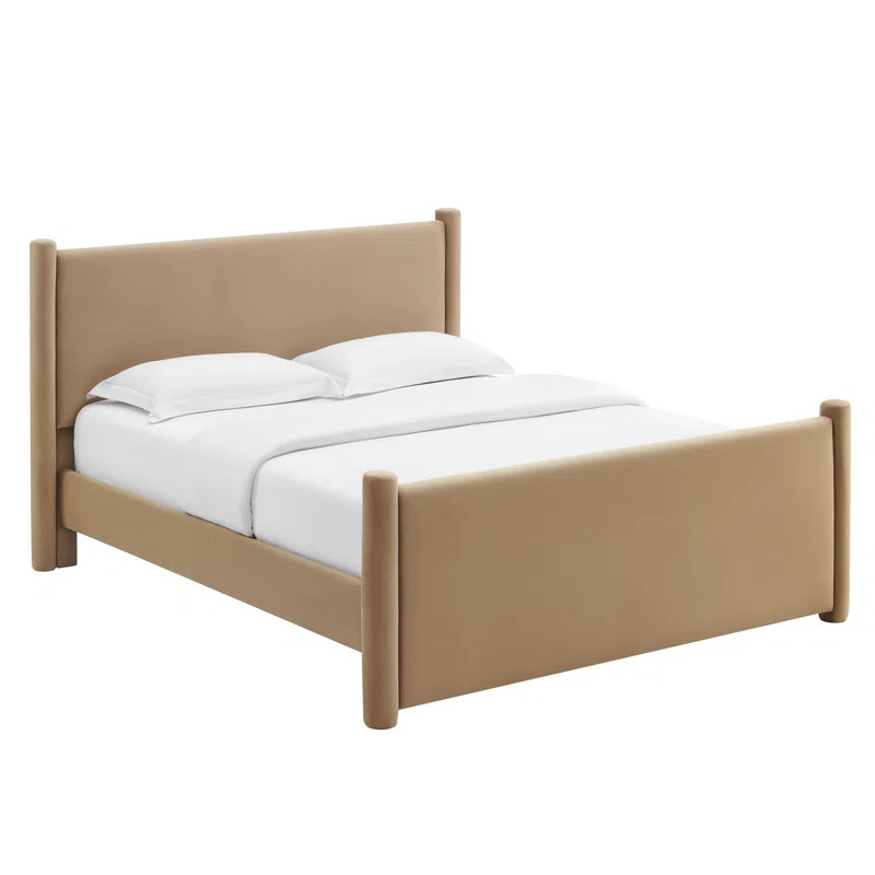 Modway Rael Performance Velvet Platform Bed | Wayfair | Wayfair North America