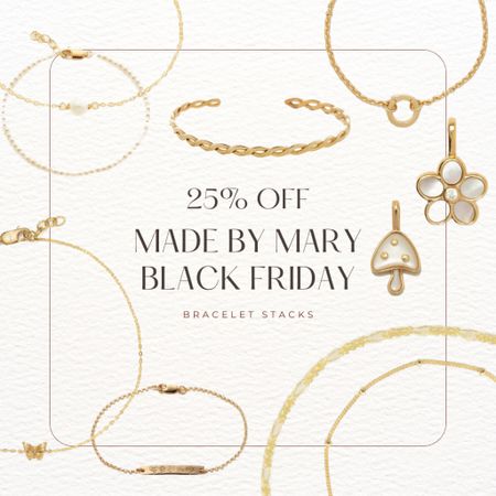 Made by Mary Bracelet Stacks 
-
BLACK FRIDAY 25% OFF SITEWIDE



#LTKGiftGuide #LTKfindsunder100 #LTKCyberWeek