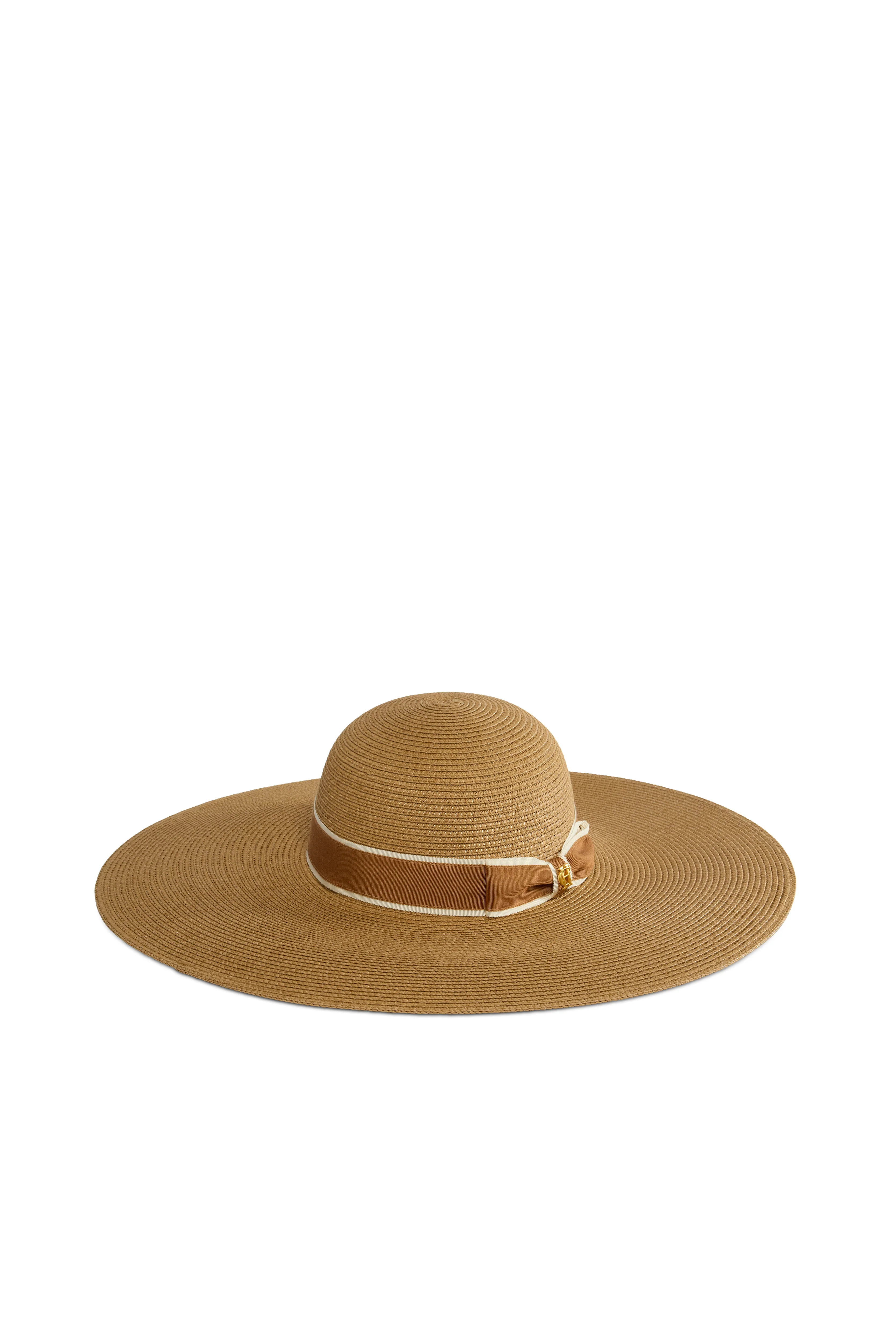 Amalfi Wide Brim Hat (Camel Tan) | Holland Cooper