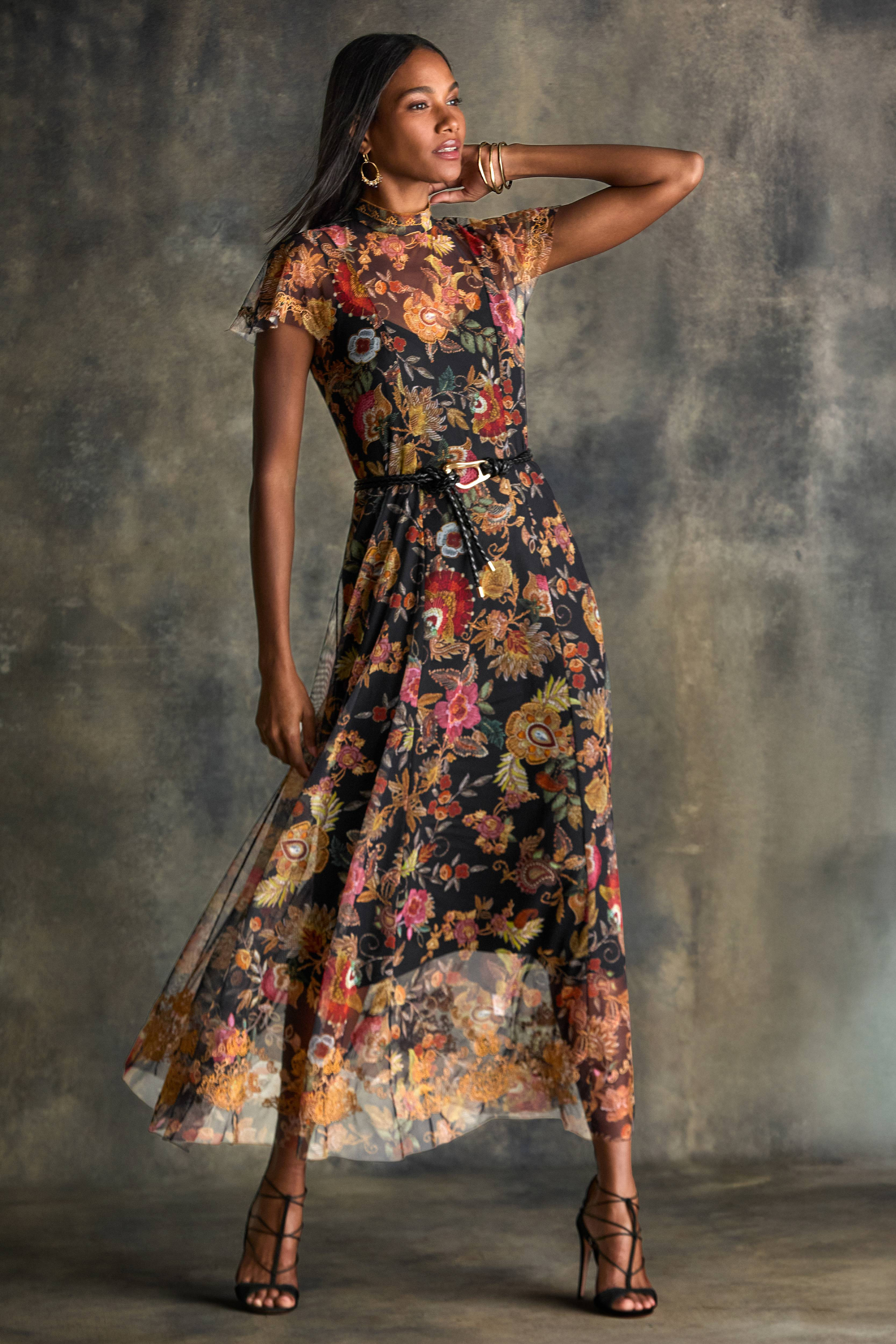 KAIMARIE MESH DRESS
                                
                                    
       ... | Johnny Was