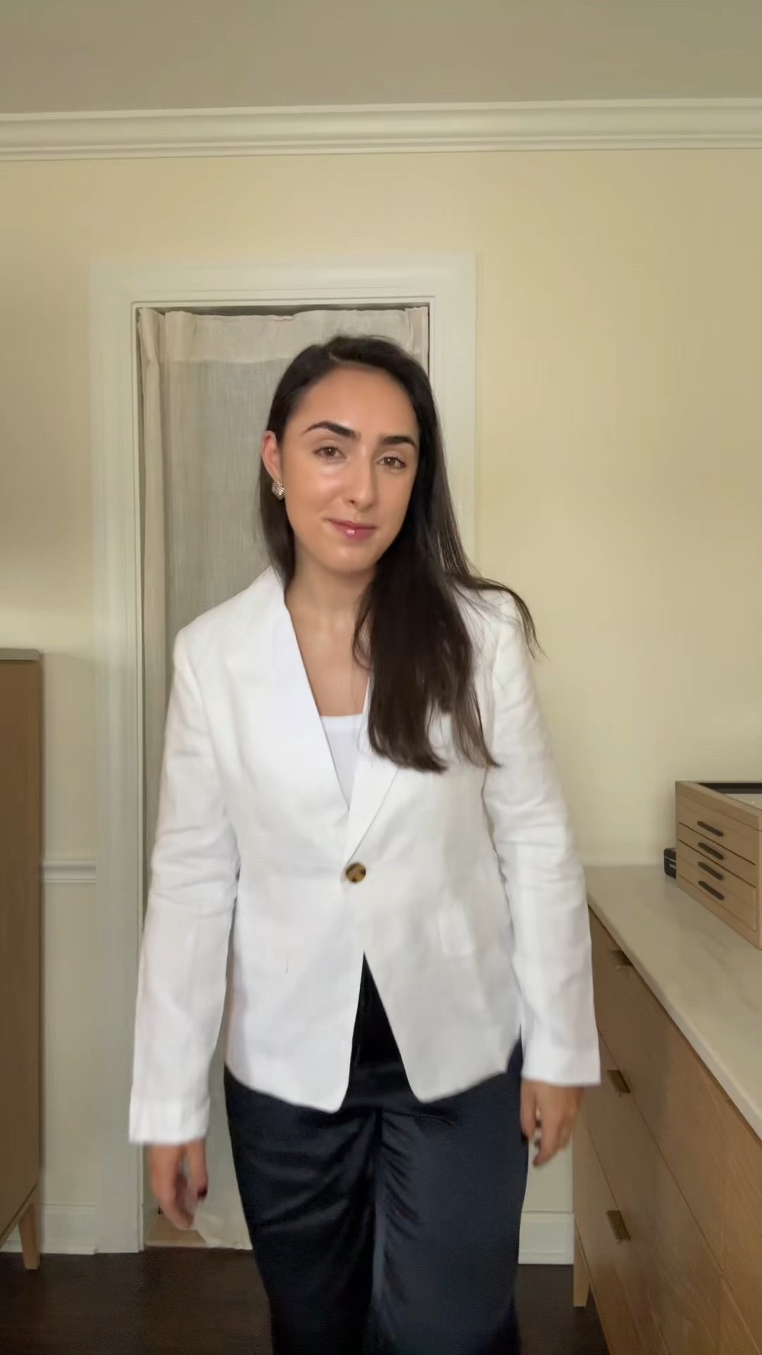 couldn’t get dressed for the season without my @Quince  staples #quincepartner