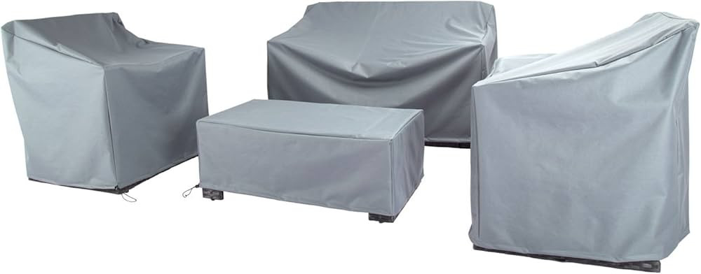 Patio Furniture Covers,Outdoor Furniture Cover Waterproof,Patio Furniture Set Covers for 4 Piece ... | Amazon (US)