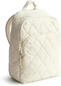 Amazon.com: Vera Bradley Women's Featherweight Westover Hybrid Backpack, Pumice Stone, One Size :... | Amazon (US)