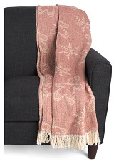 Made In Portugal Mallow Cotton Gingerbread Throw | Global Home | Marshalls | Marshalls