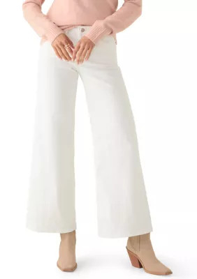Levi's Women's Shaping Wide Soft White Pants, 32 x 30 | Belk
