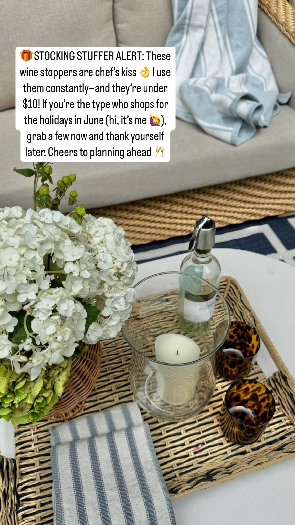 These wine bottle stoppers are a great stocking stuffer for the holidays! It’s never too early to start shopping. Amazon deals, prime day deals, kitchen essentialss

#LTKHome #LTKSaleAlert