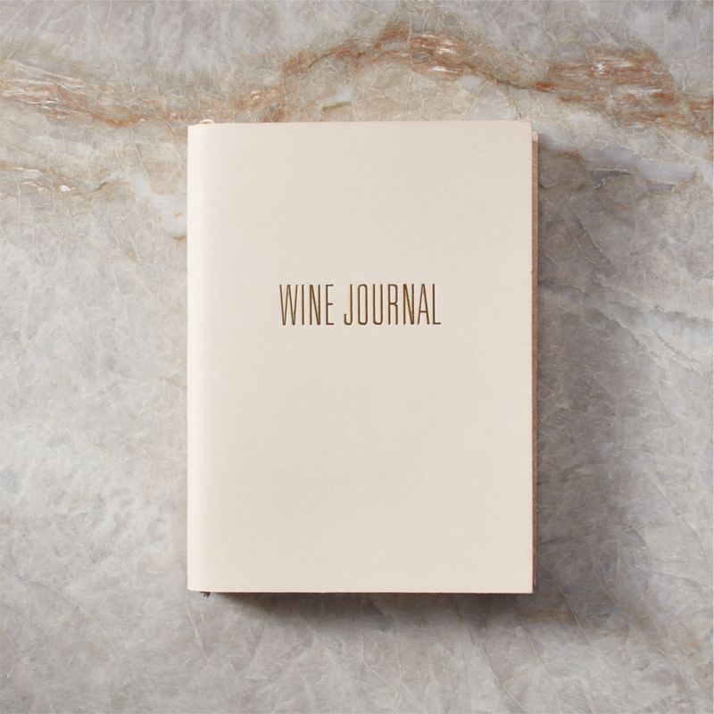 Wine Journal Notebook | CB2 | CB2