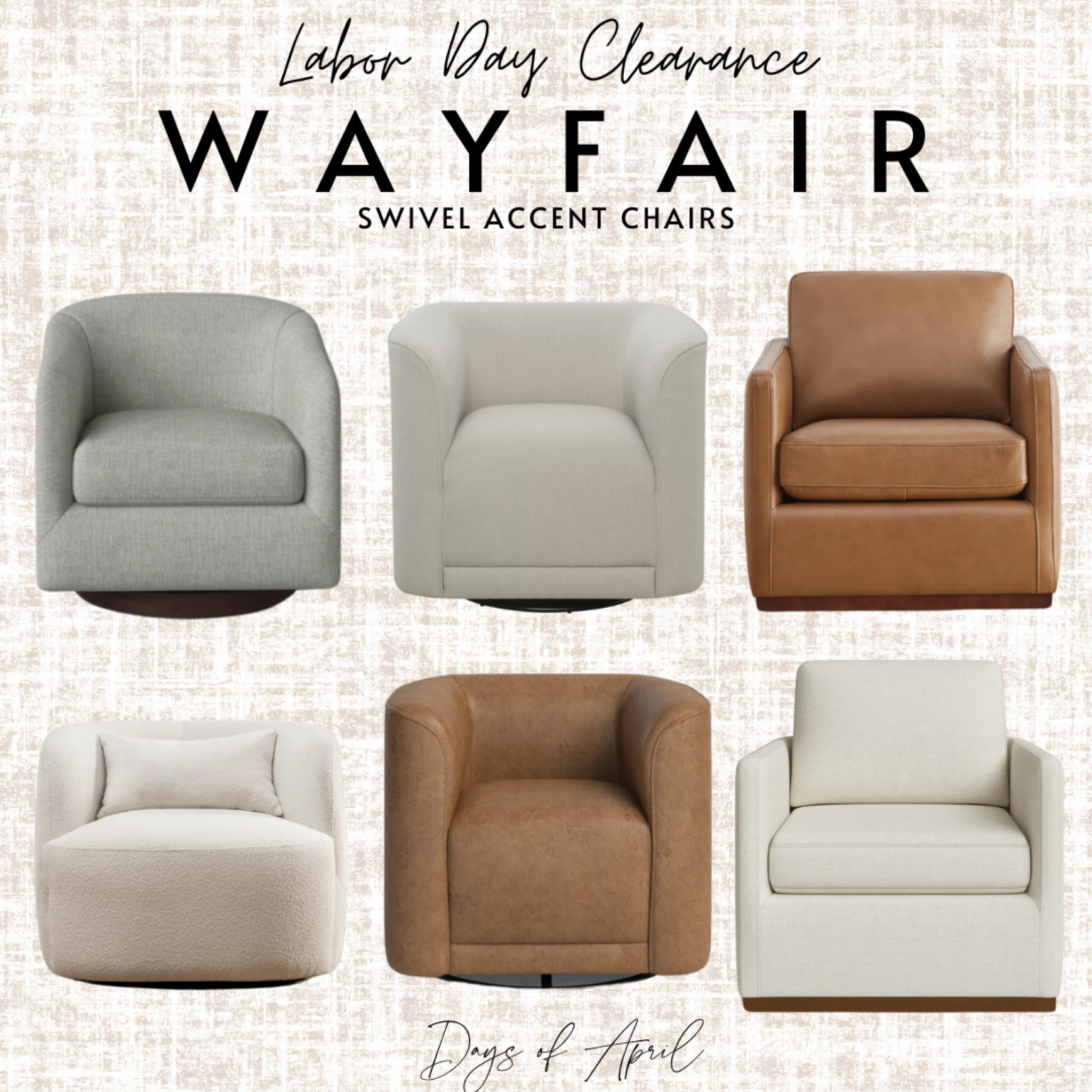 Labor Day Clearance!! Loving these swivel accent chairs 😍

#LTKFallSale #LTKHome