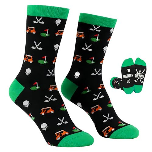 JMGDJMG Funny Golf Socks Golf Gifts for Men Christmas Stocking Stuffers for Men Women Teen Adults White Elephant Gag Gift | Amazon (US)