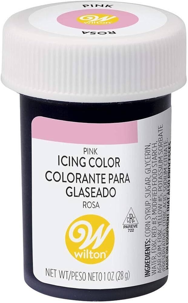 Wilton 610-256 Icing Gel, 1-Ounce, Pink | Amazon (US)