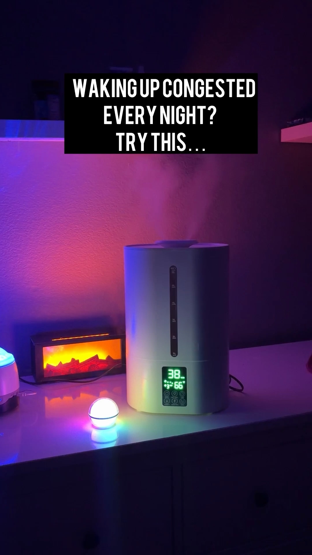 Absolutely love the difference having this humidifier in my room at night makes to our congestion abd allergies 💗

#LTKHome #LTKSaleAlert #LTKmomlife