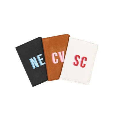 Leather Passport Holder | Sprinkled With Pink