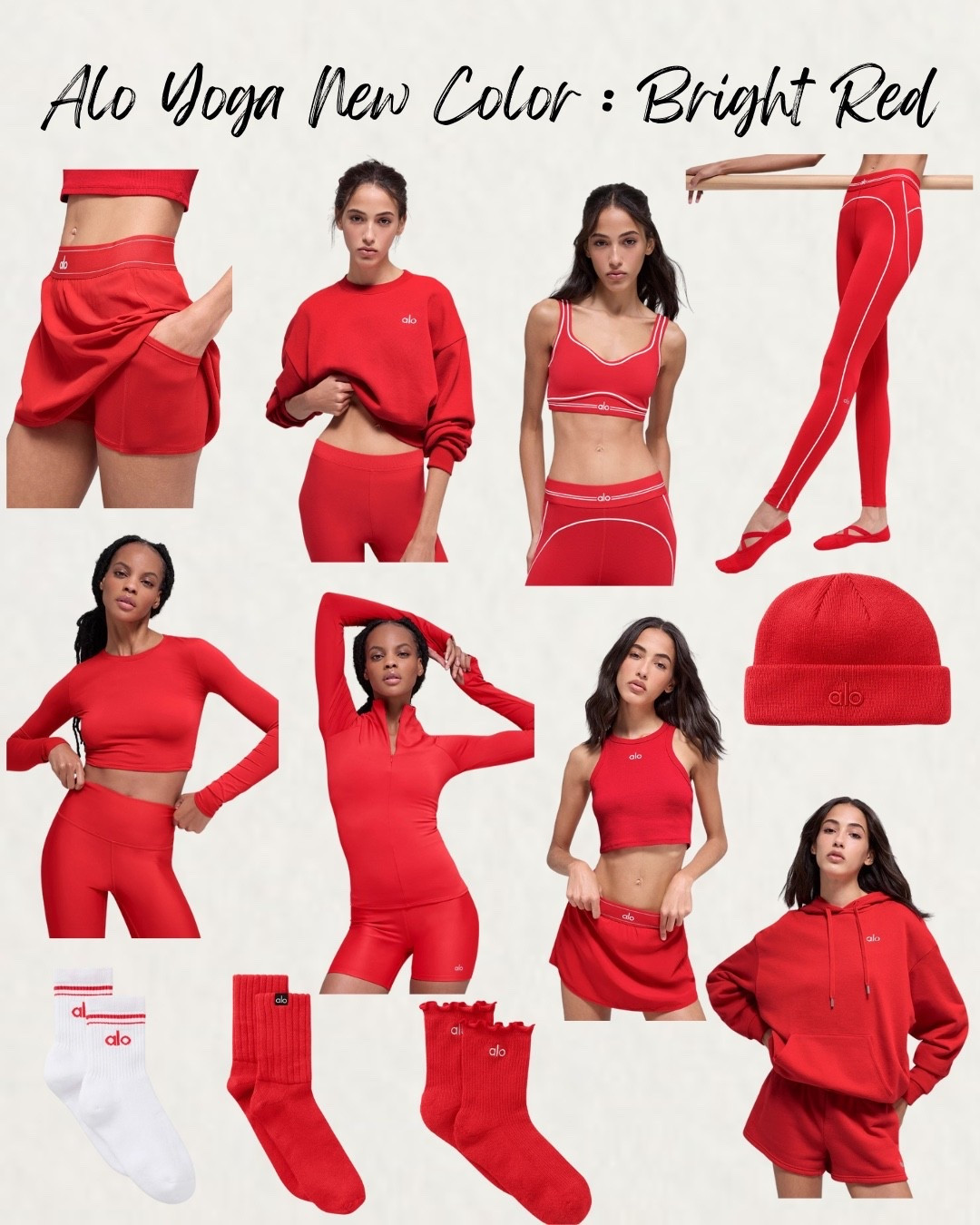 Alo Yoga New Color / Alo Yoga Bright Red / Alo Yoga New Arrivals / Alo Yoga New Color Bright Redd 

#LTKActive #LTKHoliday #LTKSeasonal