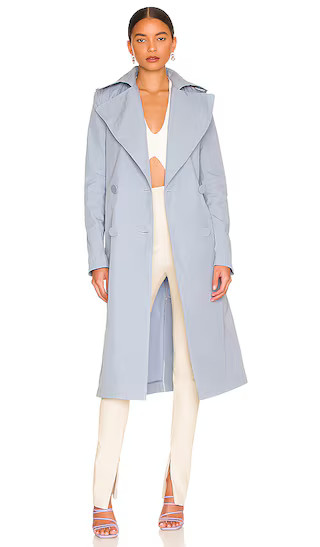 The Classic Trench in Sky Blue | Revolve Clothing (Global)