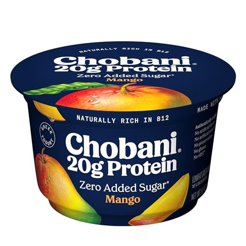 Chobani® 20g Protein Lowfat Greek Yogurt Mango 6.7oz | Amazon (US)