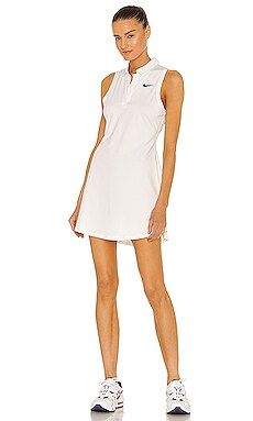 Nike Victory Polo Dress in White from Revolve.com | Revolve Clothing (Global)