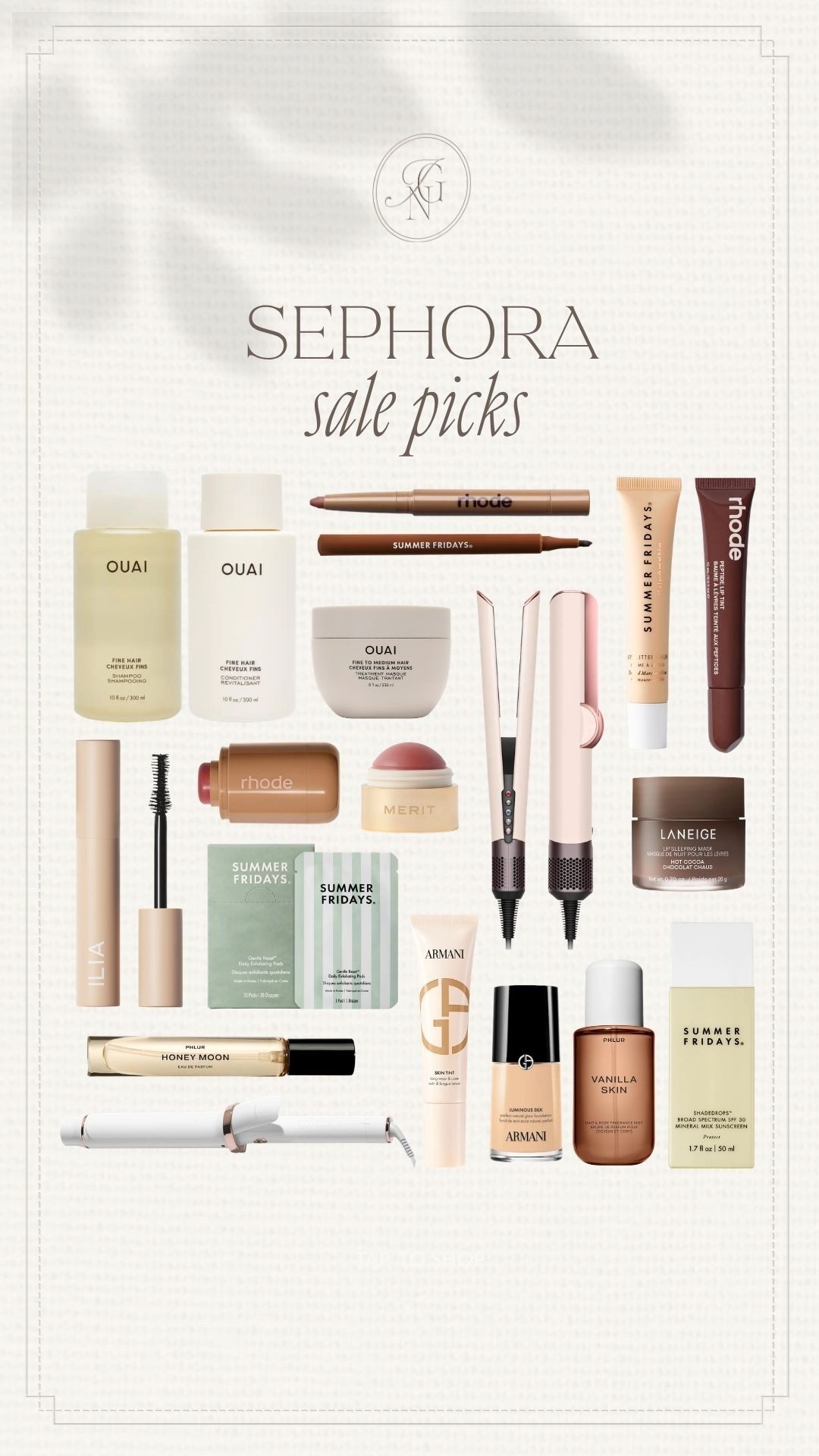Sephora sale favorites! 💄 Sharing my go-to beauty staples from skincare to makeup and hair tools. These are the elevated everyday essentials worth grabbing while they’re on sale. 

#sephora #sephorasale #makeup #skincare #beauty #salealert

 

#LTKgrwm #LTKBeauty #LTKSaleAlert