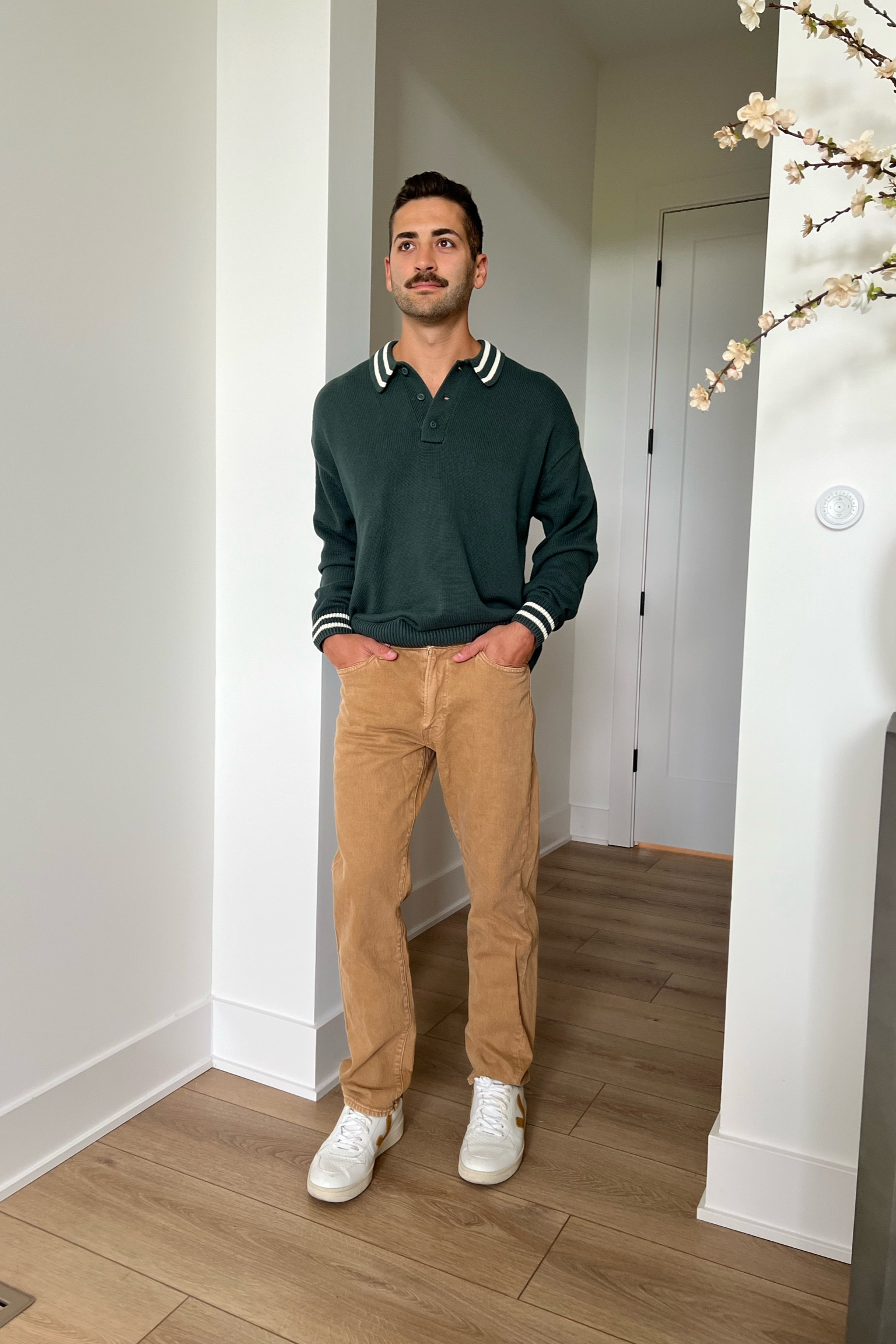 Mens casual outfit. Medium in sweater, 30x30 in jeans, shoes TTS!

#LTKmens