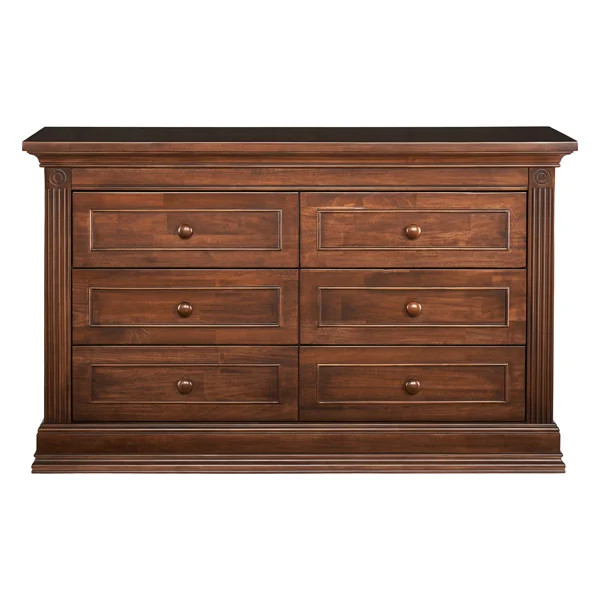 Baby Cache Montana 6 Drawer Double Dresser | Wayfair North America