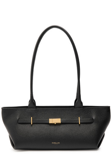 New York grained leather shoulder bag | Harvey Nichols