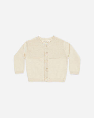 Knit Cardigan Heathered Natural | Rylee + Cru