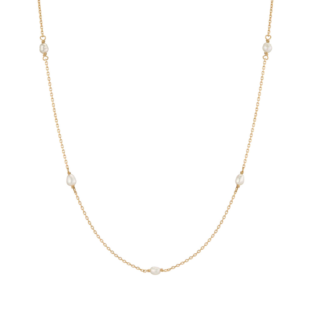 Endless Pearl Station Necklace | AUrate New York