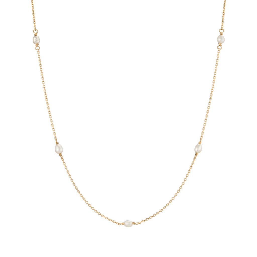 Endless Pearl Station Necklace | AUrate New York
