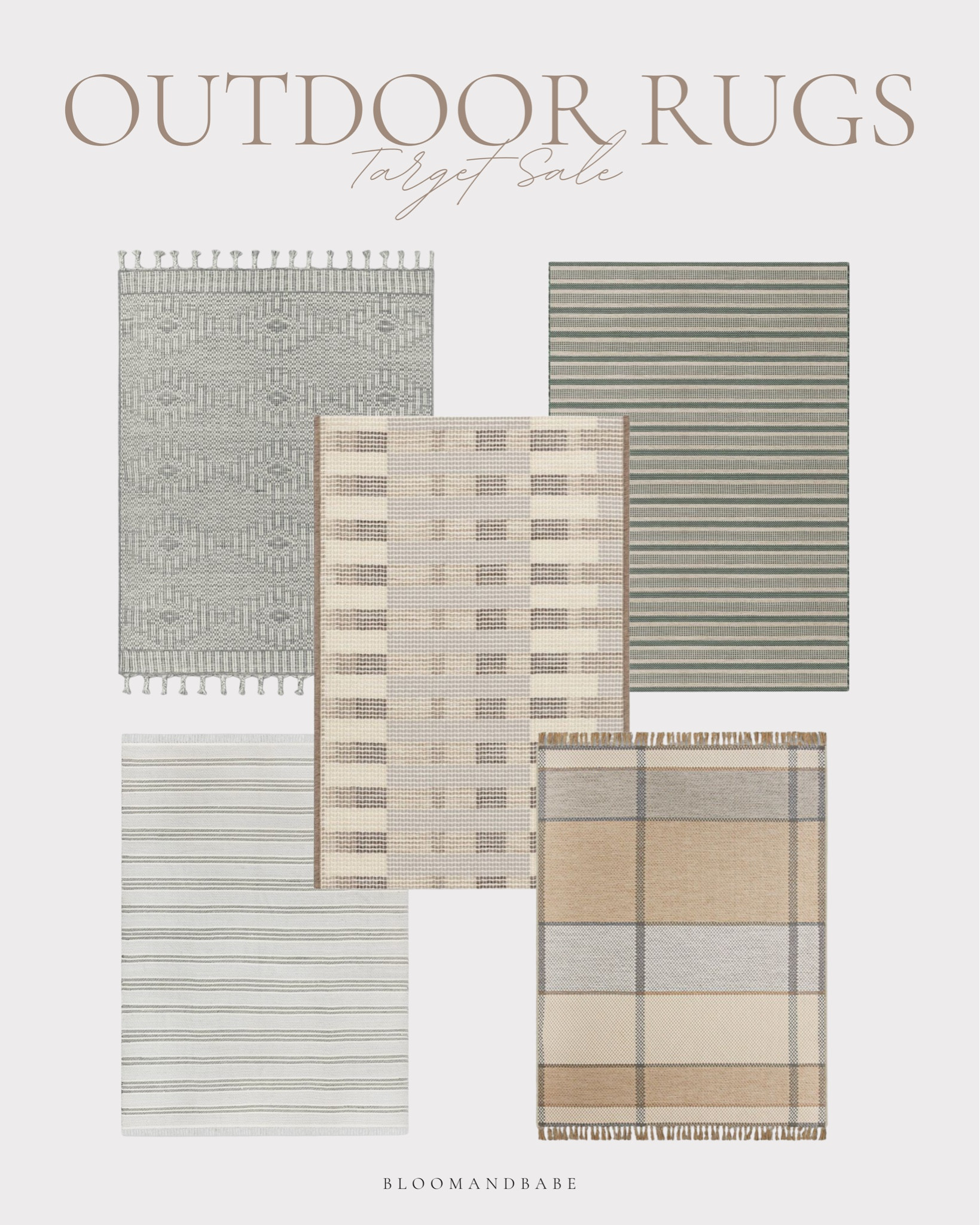 These outdoor rugs are so gorgeous! Love the colors and patterns! 

Studio McGee / target home /outdoor patio / outdoor dining / budget patio finds 

#LTKsalealert #LTKstyletip #LTKhome