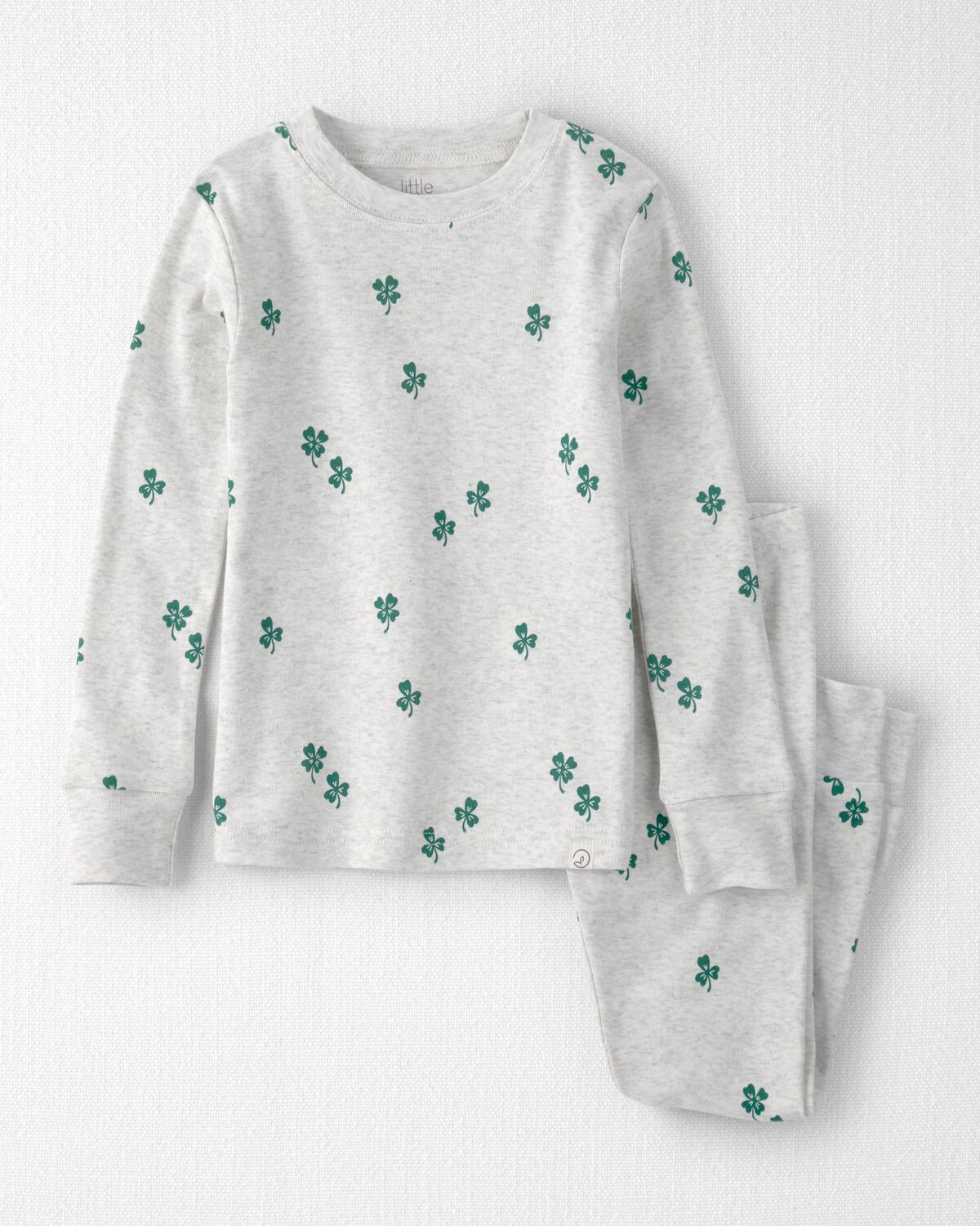 Toddler Organic Cotton Pajamas in Lucky Clovers Print - Little Planet | Carter's | Carter's Inc