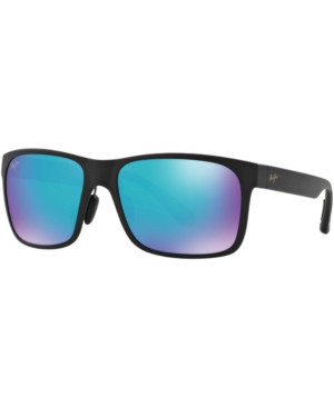 Maui Jim Polarized Red Sands Sunglasses, 432 Blue Hawaii Collection | Macys (US)