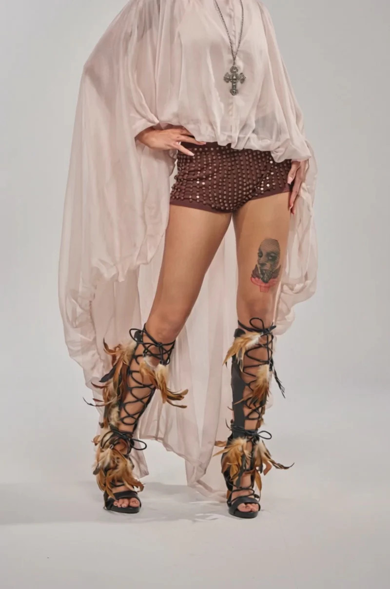 HEAD IN THE CLOUDS CHIFFON BLOUSE | AKIRA