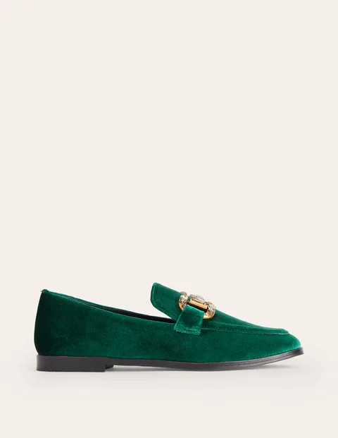 Iris Jewelled Snaffle Loafers | Boden (US)