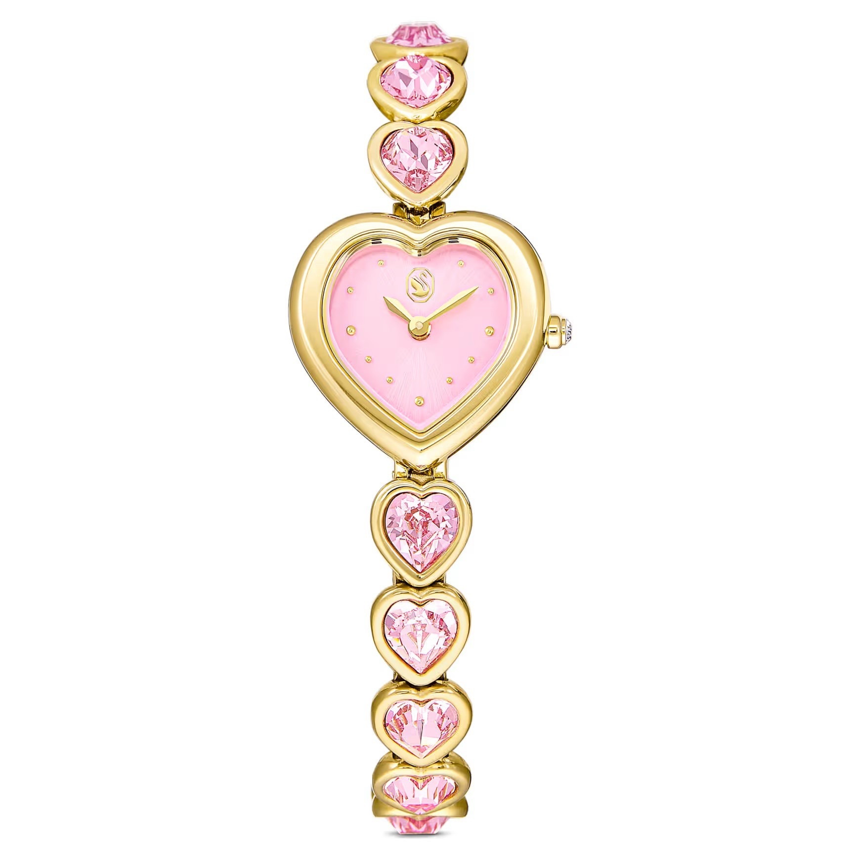 Share the love in the Idyllia Heart watch, Crystal bracelet, Pink, Gold-tone finish. This stunning watch from Swarovski features delicate pink crystals and a gold finish. Under $450.

Keywords: Spring outfit, spring accessories, Valentine’s Day, Valentine’s Day gifts, Swarovski, Swarovski watches, gold watches, gifts for her 

#LTKWedding #LTKGiftGuide #LTKSaleAlert