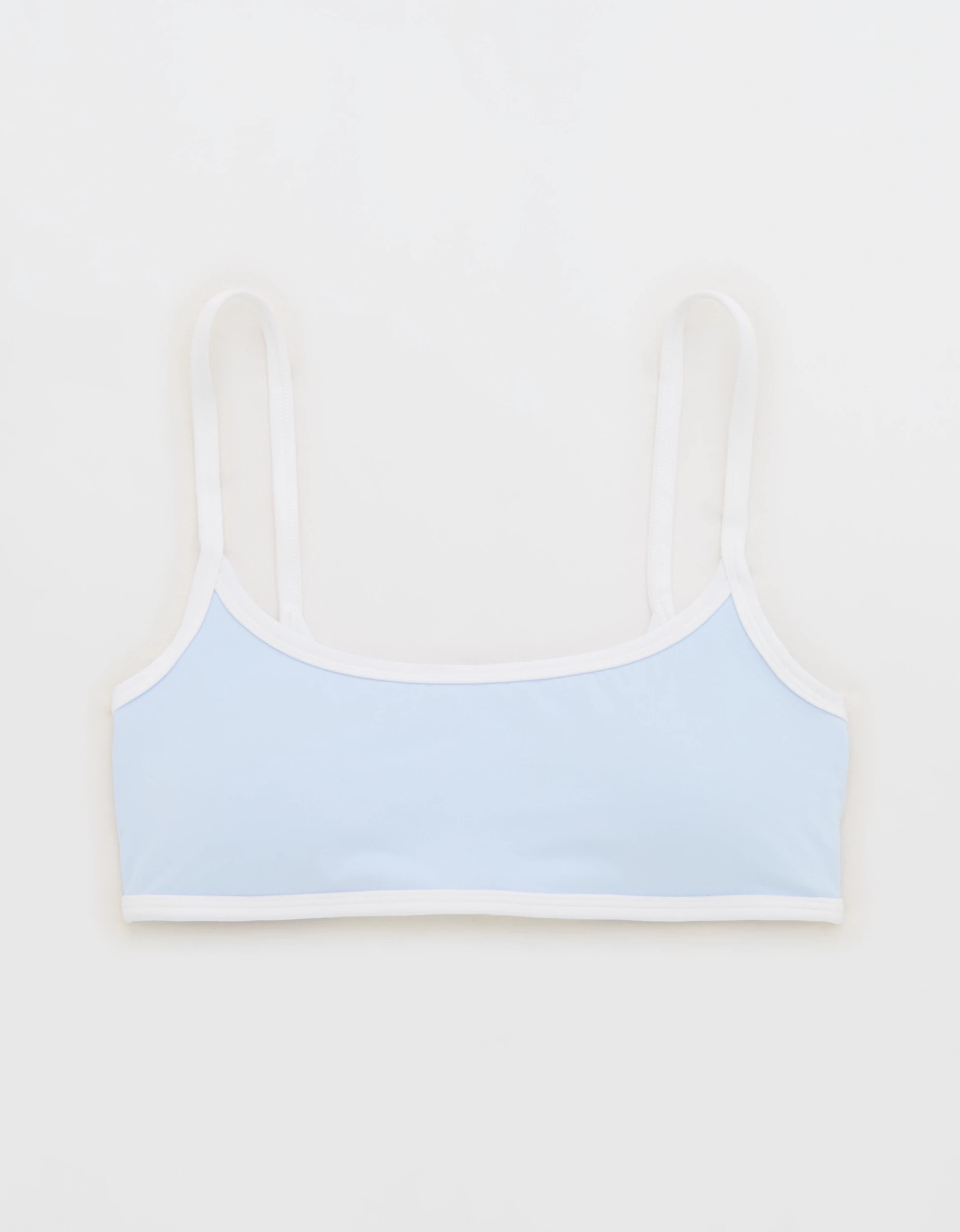 OFFLINE By Aerie Real Me Tipped Scoop Sports Bra | American Eagle Outfitters (US & CA)