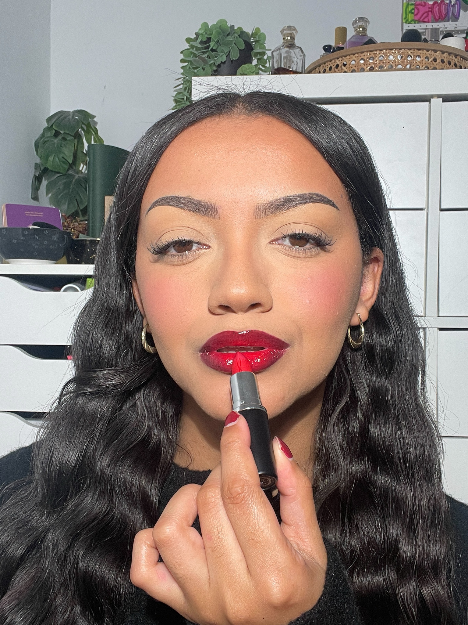 the most perfect vampy red lip

#LTKbeauty