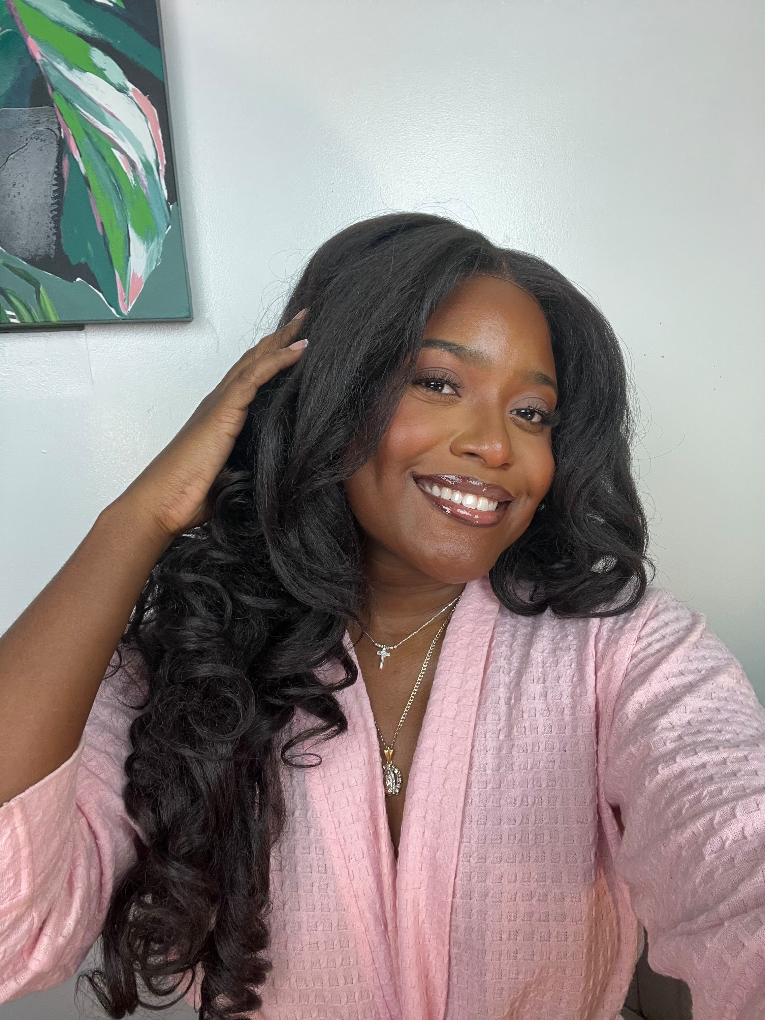 First offf they ate down with this wig! Yuhh ive had it for over a month and it’s still kicking. Also, the texture gives Yaki vibe so it doesn’t even look synthetic. 🫰🏾 #hair

#LTKBeauty