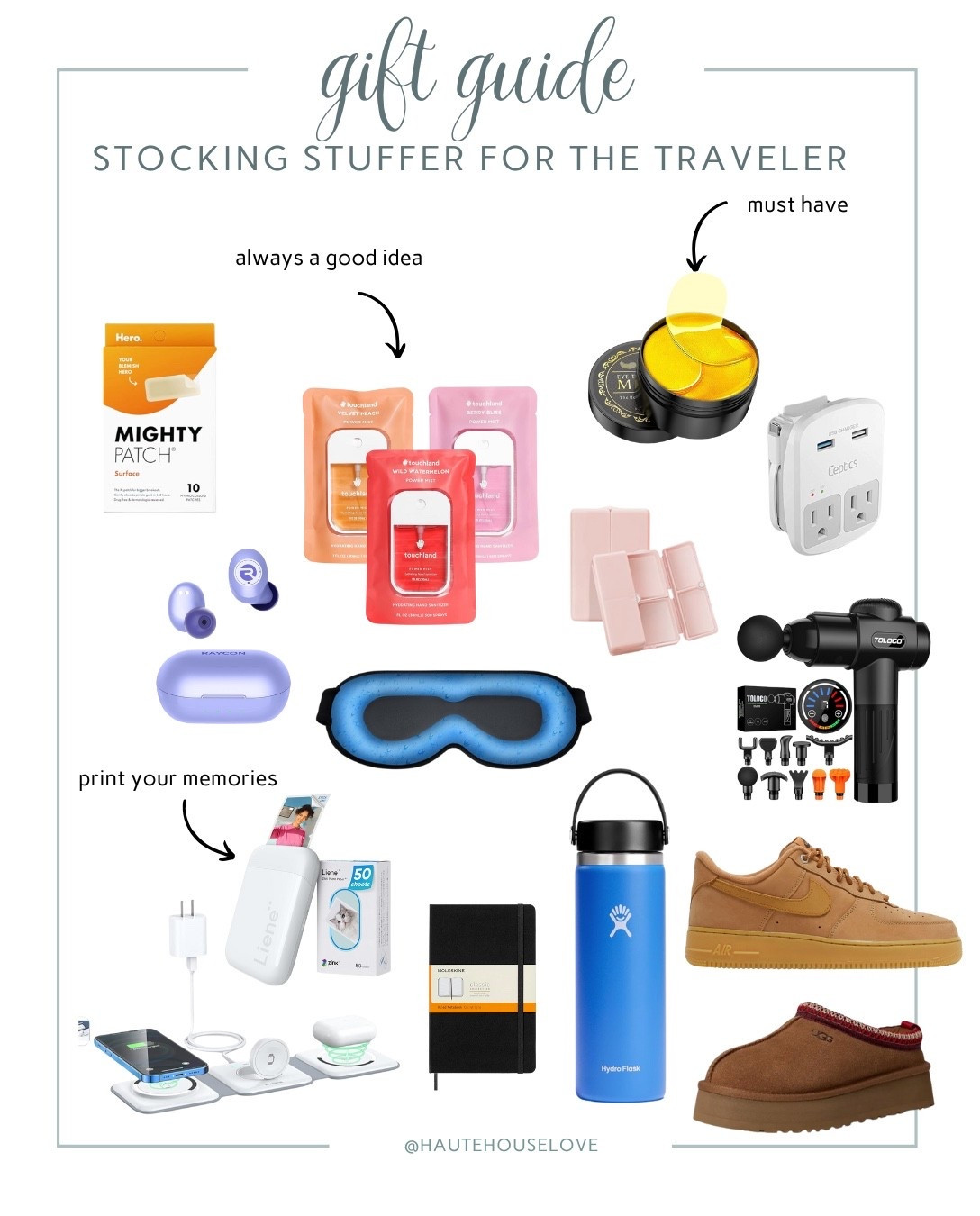 Stocking Stuffers for Travelers 

#LTKHoliday #LTKGiftGuide #LTKCyberWeek