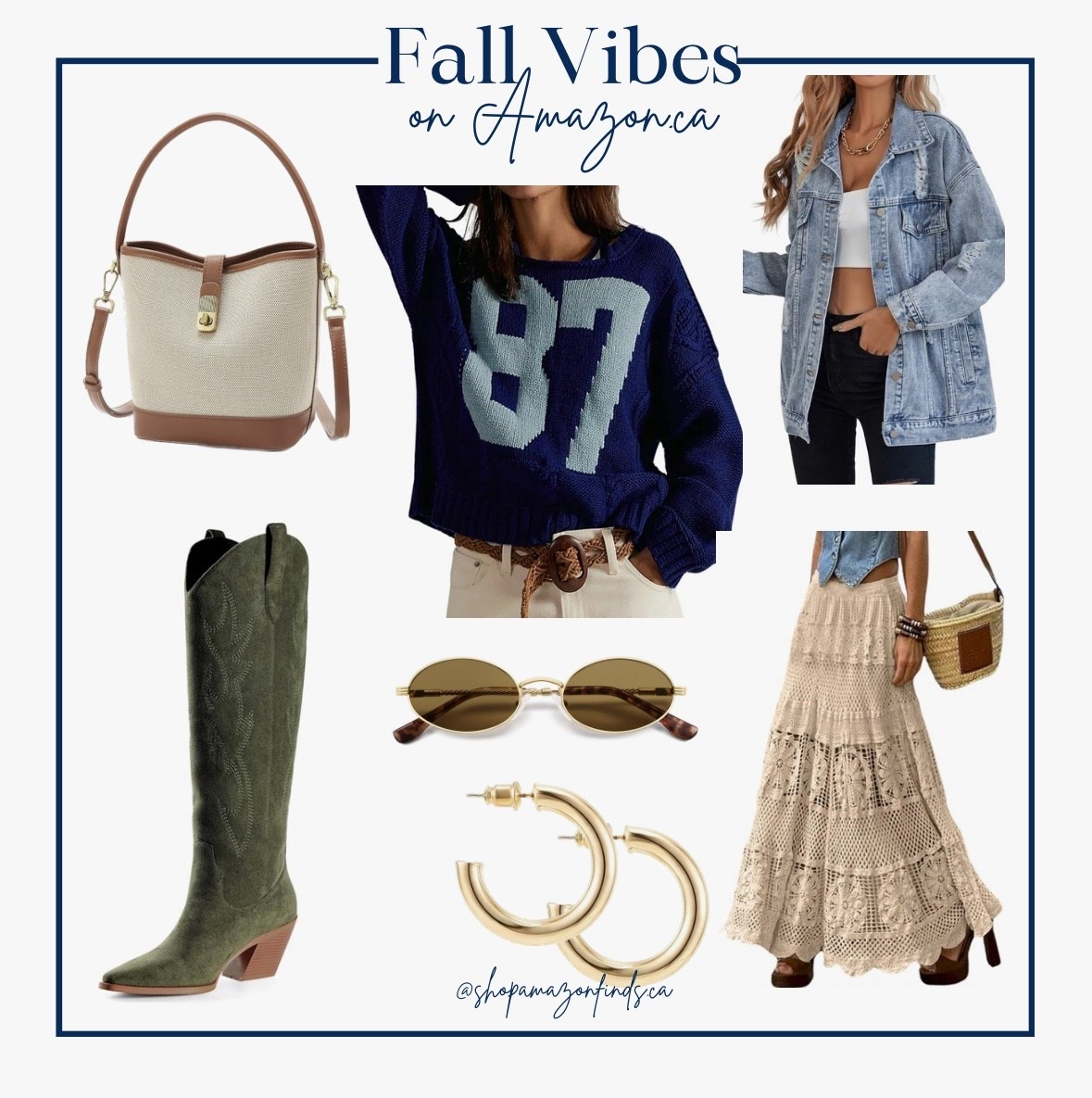 ✨ Fall Vibes ✨
From cozy knits to layered denim and boho skirts, these Amazon finds are giving all the effortless fall feels 🍂 Perfect for mixing and matching all season long!

👉 Shop these looks now on my LTK!

#FallVibes #AmazonFashion #LTKFall #LTKSeasonal #OOTDFall #FallOutfitInspo #AmazonFinds #CozyStyle #AffordableStyle #LTKAmazon #EverydayStyle #FallWardrobe


#LTKcanada #LTKFashionMonth #LTKstyletip