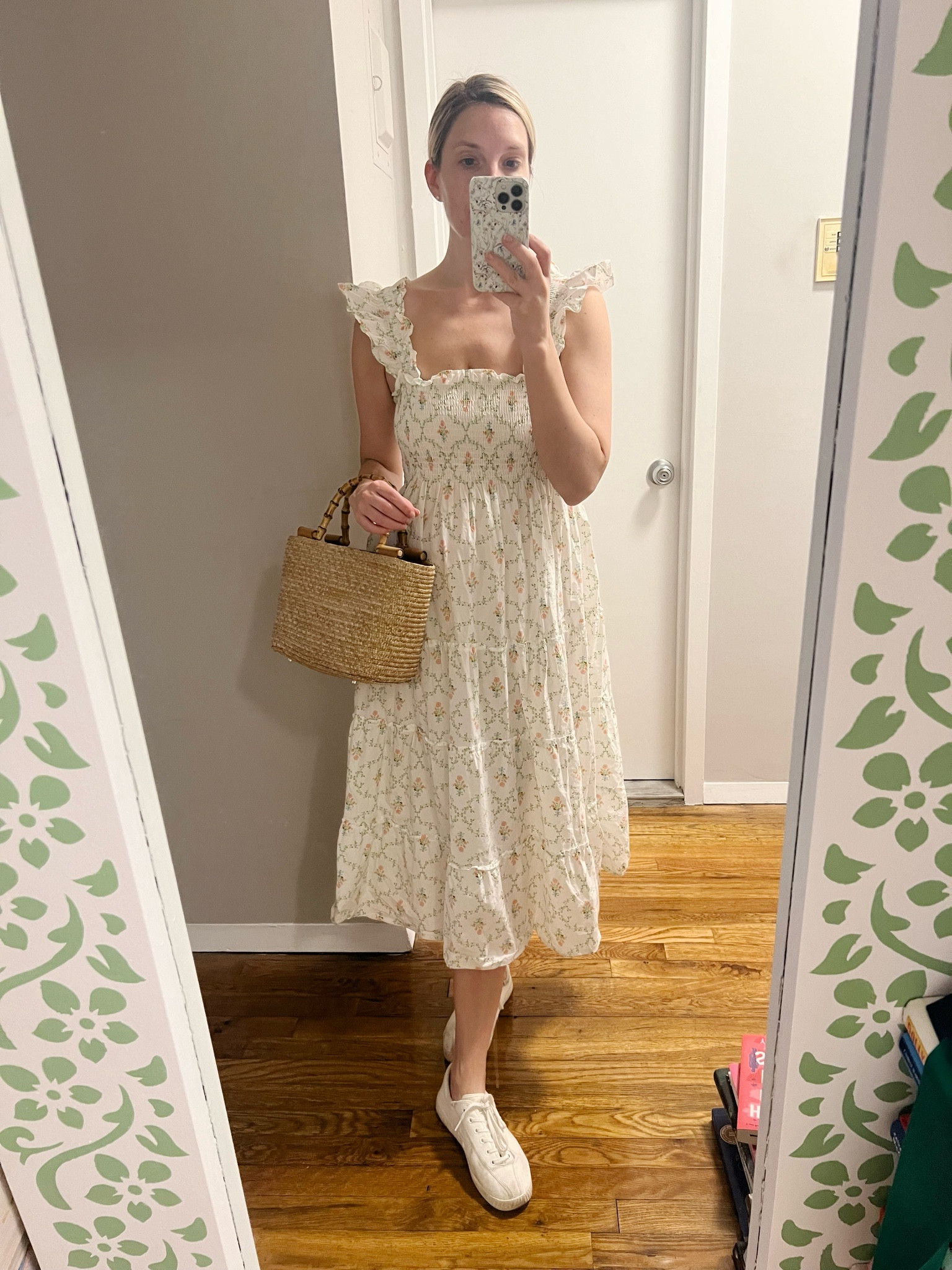 ellie nap dress pastel trellis blushandblooms on LTK