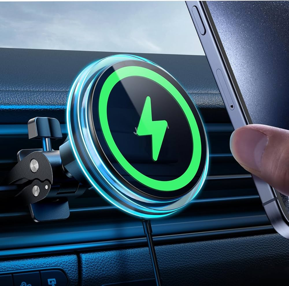 JOYROOM for Magsafe Car Mount Charger 15W, Car Mount for iPhone Wireless Fast Charging, Magnetic ... | Amazon (US)