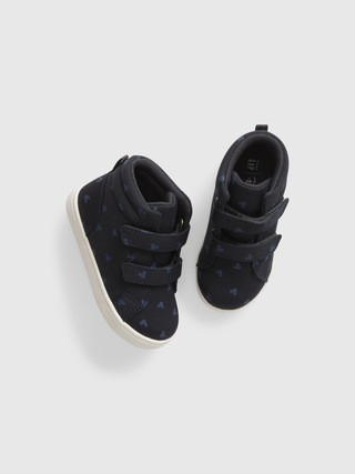 babyGap &#124 Disney Mickey Mouse High Top Sneakers | Gap (US)