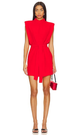 X REVOLVE Cleary Dress in Crimson | Revolve Clothing (Global)
