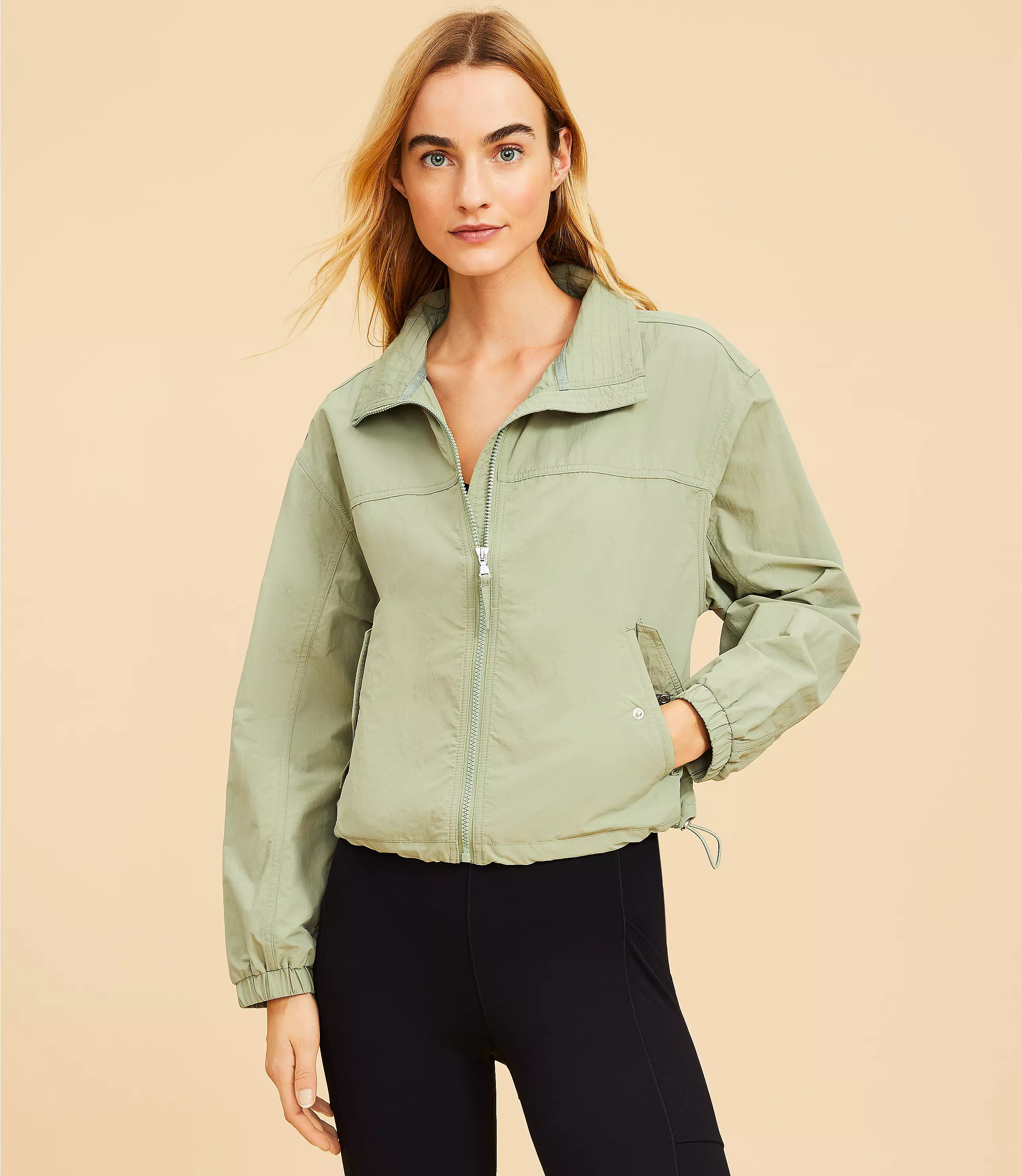 Lou & Grey Windbreaker Jacket | LOFT