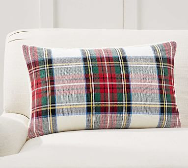 Plaid with Sherpa Back Pillow Covers | Pottery Barn (US)