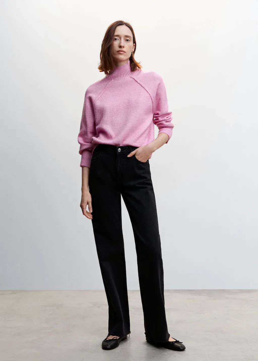 Search: Pink turtleneck sweater (63) | Mango USA | MANGO (US)