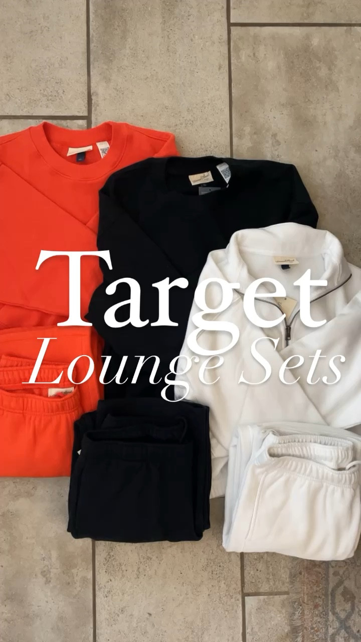 . Loving these lounge sets from target, sold separately so you can mix and match. So soft a true sweatshirt material. I am in a small in both but should’ve sized down to a xs ✨ 
.
.
#target #targetstyle #targetfinds #targetfashion #loungewear #loungeset #casualoutfit #casualstyle 

#LTKsalealert #LTKfitness #LTKfindsunder50
