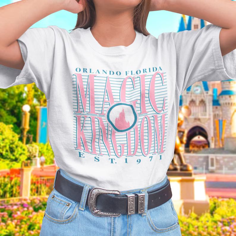 Magic Kingdom University Style T-Shirt | Etsy (US)