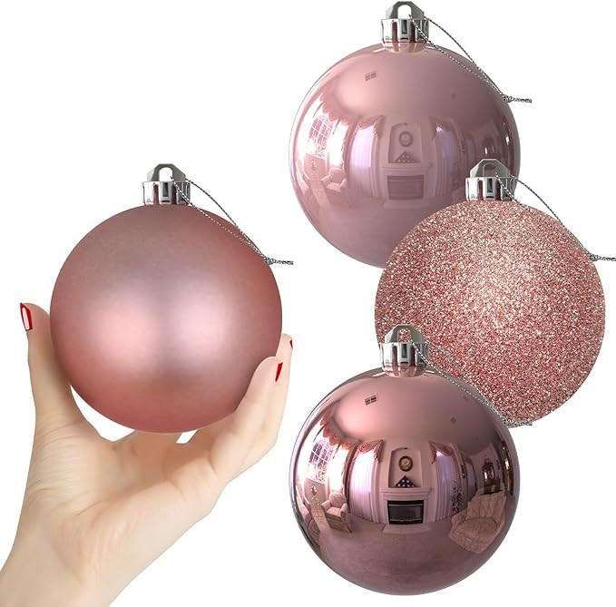 GameXcel Christmas Balls Ornaments for Xmas Tree - Shatterproof Christmas Tree Decorations X-Larg... | Amazon (US)