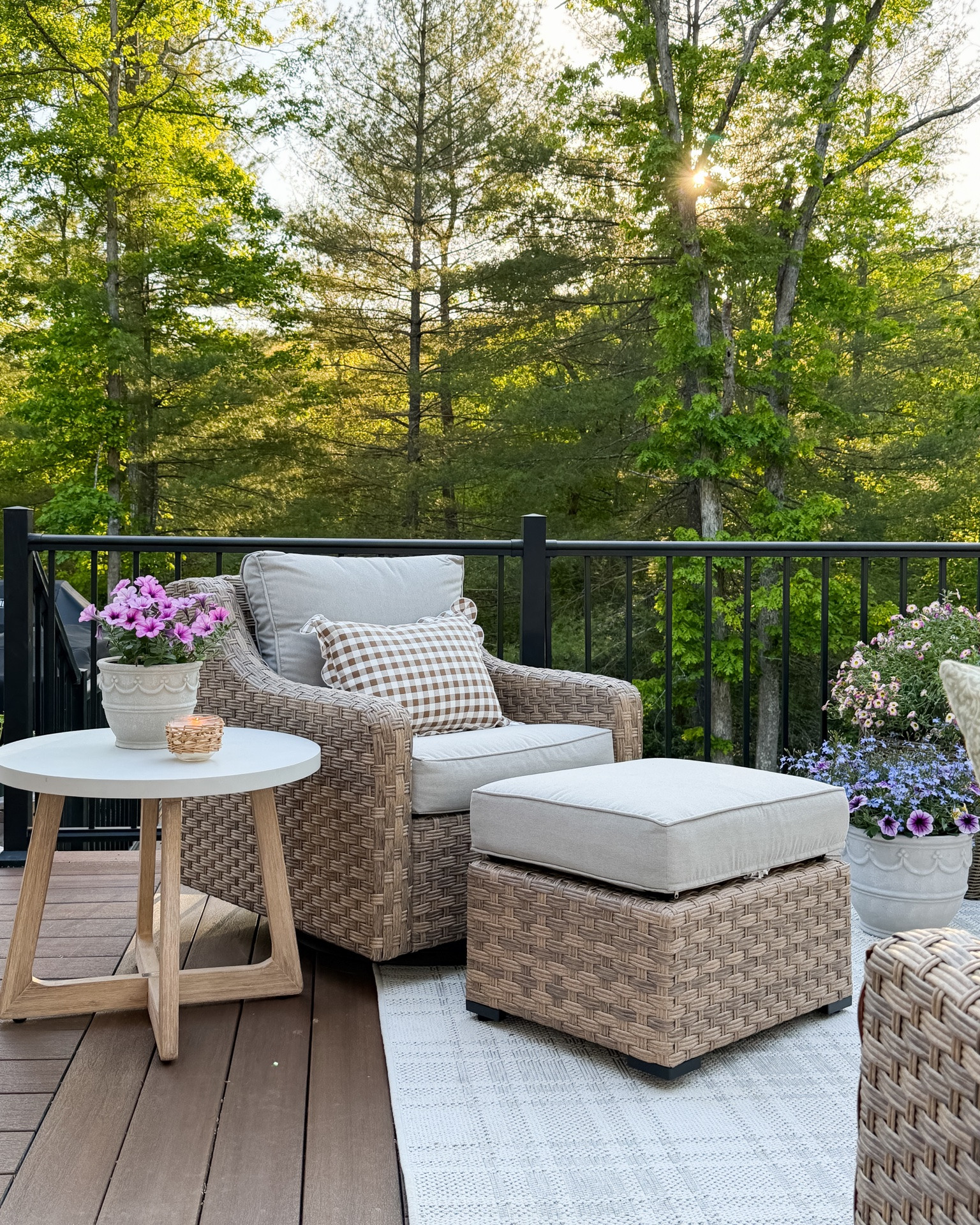 My outdoor end table and coffee table are both on sale for Memorial Day!

#LTKSaleAlert #LTKHome